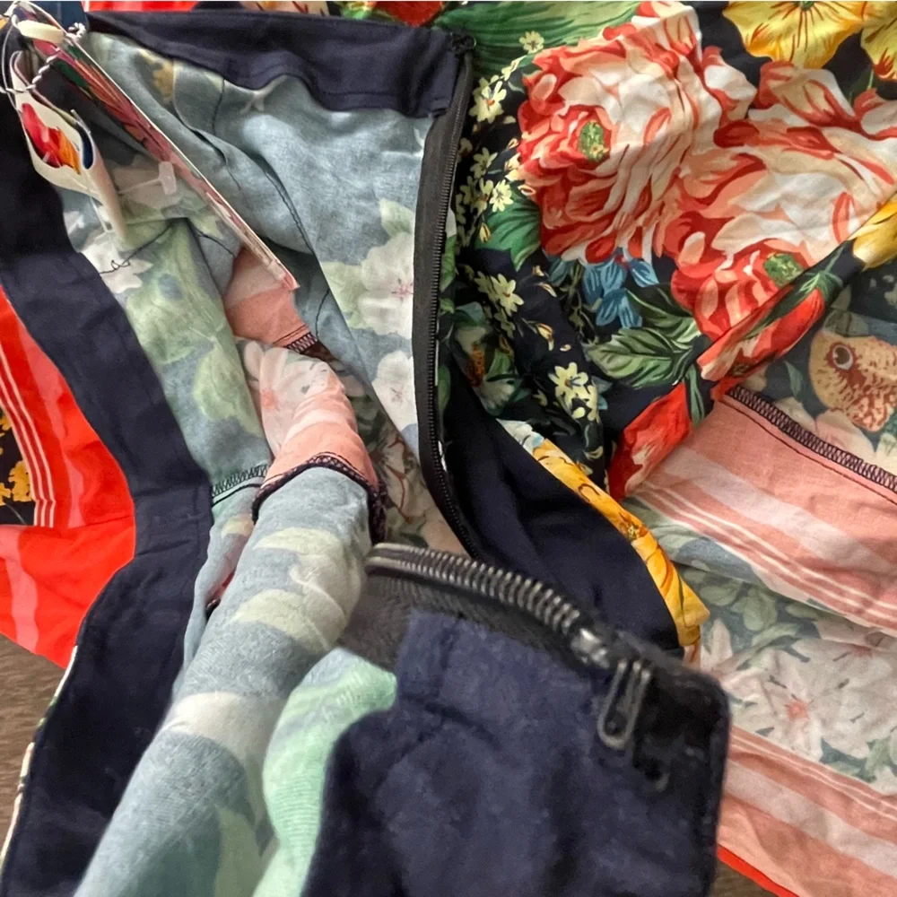 ANTHROPOLOGIE Farm Rio Fiji Midi Skirt - Picture 12 of 16